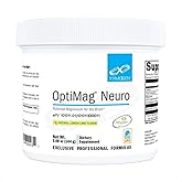 XYMOGEN OptiMag Neuro - Chelated Magnesium Powder - with Magnesium Glycinate & L-Threonate - Support Brain Health & Relaxation - Lemon Lime (60 Servings)