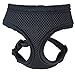FUNPET Soft Mesh Dog Harness No Pull Comfort Padded Vest for Small Pet Cat and Puppy Black XS