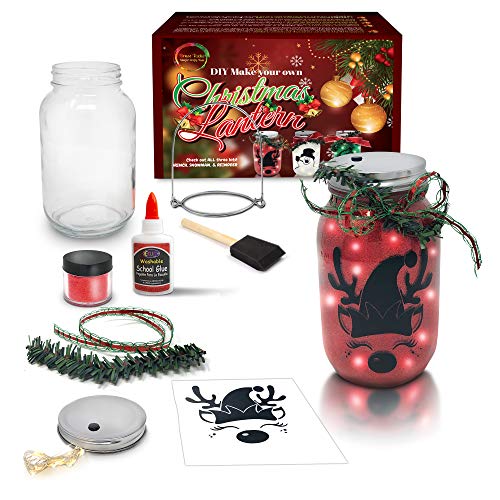 Mason Jar Lantern Craft Kit DIY Make Your Own Lantern Jar Craft