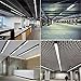 (Pack of 6) DIKAIDA T5 Fluorescent Bulbs, 20W Fluorescent Lights for Shops, 2000Lm Integrated Single Fixture, 4ft Linkable Shop Light for Garage, Basement Light Fixtures with Eyes Care