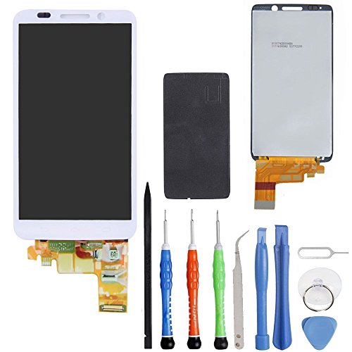 Unifix white lcd display touch screen glass digitizer a…