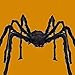 Pawliss Halloween Decorations, 6.6 Ft Giant Halloween Spider, Halloween Decorations Outdoor Patio Lawn Yard Decor, Fake Large Hairy Spider Props