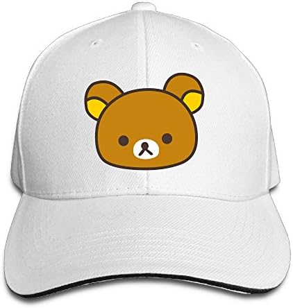 Hilal Trum Bear Sandwich Flex Fit Chapeau Trucker Cap White