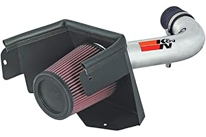 K&N Cold Air Intake Kit: Increase Acceleration & Towing Power, Guaranteed to Increase Horsepower up to 8HP: Compatible with 3.8L, V6, 2007-2011 Jeep Wrangler, 77-1553KP