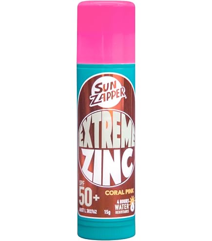 Sun Zapper Extreme Zinc Stick Blue Bay SPF 50+ 15g, 4 Hour Water