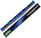 Elite Massage Roller Stick Targets Sore, Tight Leg Muscles to Prevent Cramps and Release Tension. It's Sturdy, Lightweight, Smooth Rolling and Thankfully this Lifesaver has Comfortable Handles.Blue