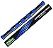 Elite Massage Roller Stick Targets Sore, Tight Leg Muscles to Prevent Cramps and Release Tension. It's Sturdy, Lightweight, Smooth Rolling and Thankfully This Lifesaver has Comfortable Handles.Blue