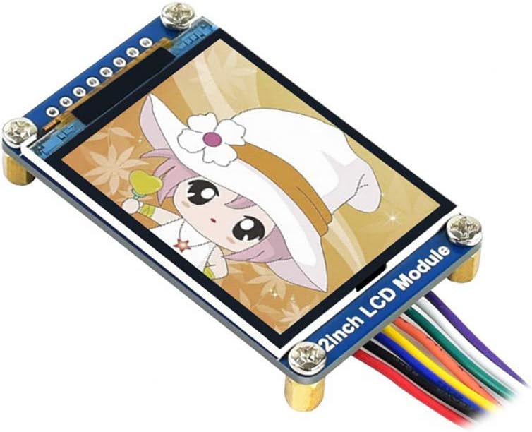 Display LCD Waveshare 2 Pollici - Schermo IPS 240x320, Interfaccia SPI, Per Raspberry Pi E Arduino