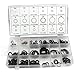 SINOCMP 225pcs 18 Sizes O-ring Assortment For Car Vehicle Auto Repair