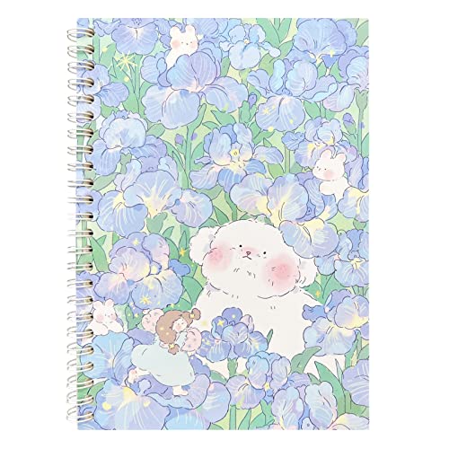 Reusable Stickers Organizer Book Blank Sticker Storage Book Collecting Album A5 Size with 40 Sheets Blank Release Paper for Stickers Holder Collection (BLUE)