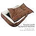 HARBO Pet Bed for Dogs Cats, Ultra-Soft & Warm, Anti-Slip Moisture-proof Backing, High Grade Pet Cushion 33''x25''