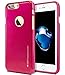 Goospery i-Jelly for Apple iPhone 7 Plus Case (2016) Slim Thin Rubber Case (Metallic HotPink) IP7P-IJEL-HPNK