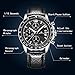 Mens Watches Chronograph Gents Waterproof Sport Date Calendar Luxury Analogue Quartz Black Wrist Watch