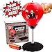 Desktop Punching Bag with Photo Insert - Stress Relieving Boxing Ball with Picture Holder Target and Strong Desk Suction Cup - Perfect Office Gag Gift, White Elephant or Secret Santa