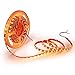 ALITOVE Orange LED Strip Lights 16.4ft 5050 SMD Black PCB 5M 300 LEDs Waterproof IP65 12V DC for Home Hotels Clubs Shopping malls Cars Lighting