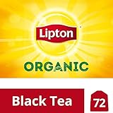 Lipton Black Tea Bags, Organic, 72 ct,