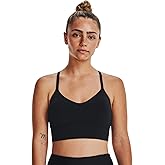 Under Armour Train Seamless Low Impact Bra for Women - Pure Polyester Construction - Sweat-Wicking Fabric
