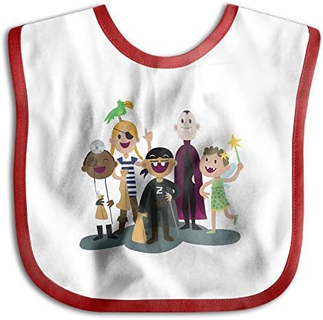 Cotton Bibs Vampire Family Infant Kids Adjustable Boy's Girl's Baby Pinafore Pinny Baby-unisex