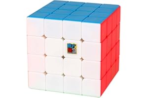 BroMocube Moyu Meilong Magic Cube Stickerless MFJS Puzzle Speed Cube Educational Toys for Children (Meilong 4x4)