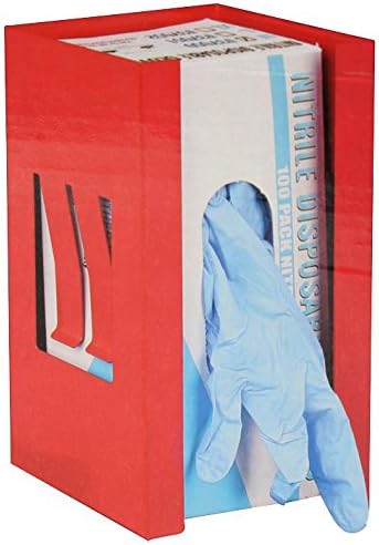 Duratool D02130 Magnetic Glove/tissue Dispenser, Red