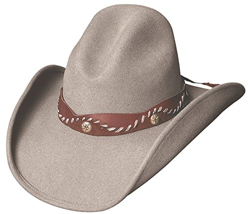 Montecarlo / Bullhide Hats - PISTOL CREEK - Wool GUS Western Cowboy Hat (Medium)