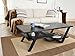 ioHOMES Finley Rectangular Coffee Table, Black
