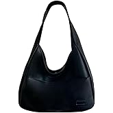 Faux Leather Tote Bag, Shoulder Bag for Women Satchel Handbag Crossbody Soft Women's Hobo Handbags