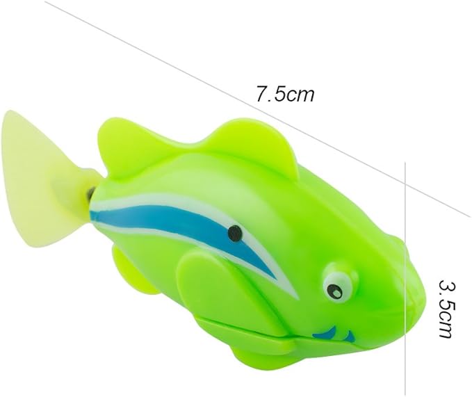 battery operated swimming fish