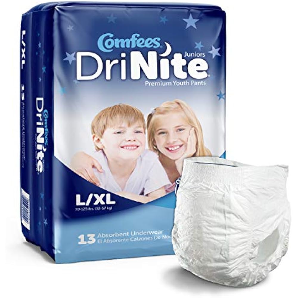 Premium Youth Disposable Diapers Pants For Boys " Girls, Large/XLarge