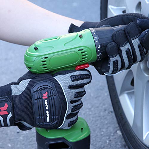 ironland Tactical Gloves, Military Hard Knuckle Motorcycle Gloves for Men Airsoft Paintball (IR-02, XL) - Thumbnail 4