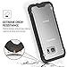Galaxy S7 Case, ELOVEN Slim Hybrid Shockproof Galaxy S7 Protective Case for Girl Crystal Clear Silicone Bumper Cool Hard Defender Cover for Samsung Galaxy S7 Clear Case - Black