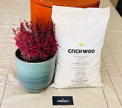 Crickwoo Humus de lombriz 25L (15 kg): Amazon.es: Jardín