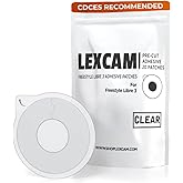 Libre 3 Sensor Covers, Clear, Waterproof, 20 Pack, Strong Hold 15-20 Day | Waterproof hold helps keep your Libre 3 secure through showers, sweat, workouts and daily wear for up to 20 days