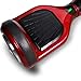 mAuto Hover Scooter Board,Two Wheel Self Balancing Intelligent Personal Battery Powered w/ LED Lights (Red)