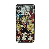 Dragon Ball Super DBZ Goku Protector Cases Cover For iPhone 7 Plus iPhone 8 Plus