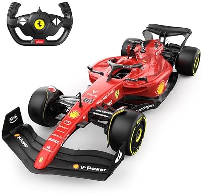 CMJ RC Cars Ferrari F1-75 1:12 Scale RC Car 2.4GHz 8.2kmh Red