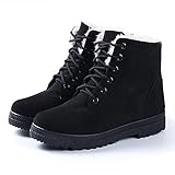 NOT Womens Winter Fur Snow Boots Warm Sneakers