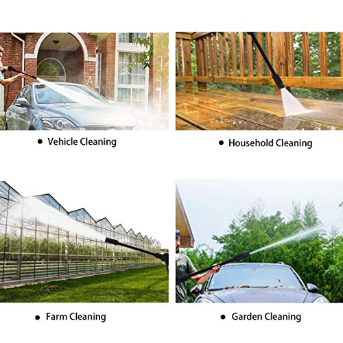 image for Binxin 2030 PSI Electric Pressure Washer 1.76GPM w/Power Hose Nozzle G