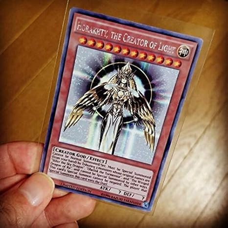 Amazon Co Jp 遊戯王 オリカ 光の創造神ホルアクティ レプリカ 英語版 ホビー 通販