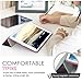 MoKo Case for iPad Air - Slim Lightweight Smart-shell Stand Cover with Translucent Frosted Back Protector for iPad Air 9.7 Inch Tablet, Fantasy Diamond (with Auto Wake/Sleep, Not fit iPad Air 2)
