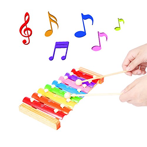 LOHOME Kids Musical Instruments Little Music Kit for Preschool and Toddler