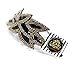 Flapper Headband 1920s Gatsby Leaf Beaded Women Hair Accessory for Costume Party (Black Gold)