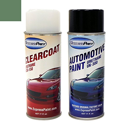 ExpressPaint Aerosol Ford Focus Automotive Touchup Paint Estate Green Metallic Clearcoat ST ExpressPaint Aerosol Ford Focus Automotive Touchup Paint Estate Green Metallic Clearcoat ST