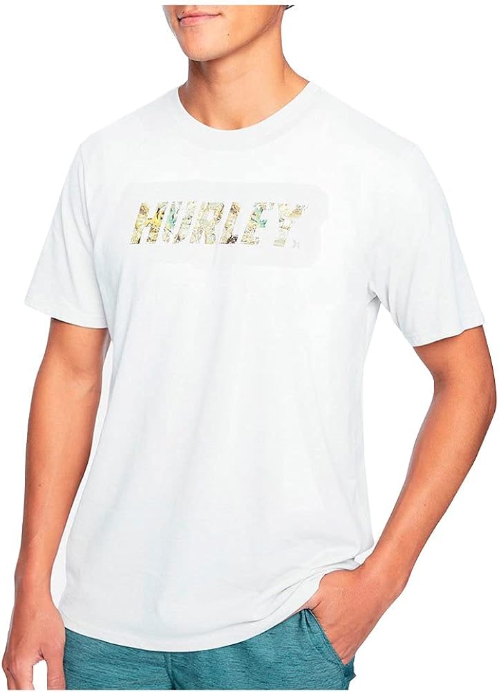 Hurley Men's Dri-fit Fastlane Realtree Short Sleeve T-Shirt: Clothing
