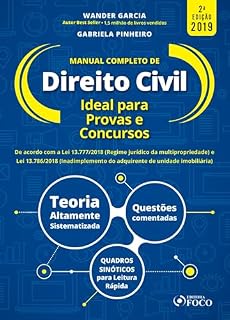 Livro Manual completo de direito civil: ideal para provas e concursos - 2. ed. - 2019.