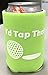 Giggle Golf I'd Tap That Golf Waffle Towel, Poker Chip, and Can Cooler