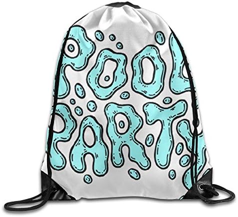 POELRTY Pool Party Beam Mouth Backpack Knapsack Backpack Novelty Customize Personality Travel Bag
