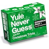 Yule Never Guess Christmas Trivia Game - Christmas Games for Family Party - Christmas Family Games Expansion Pack 1