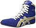 ASICS Men's Dave Schultz Classic Wrestling Shoe,Royal Blue/Gold,10.5 M US