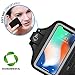 LOVPHONE iPhone 13 mini/ 12 mini/ 11 Pro/X/XS/Galaxy S10e Armband,Sport Running Exercise Gym Case with Key Holder & Card Slot,Fingerprint Sensor Access Supported and Sweat-Proof (Gray)